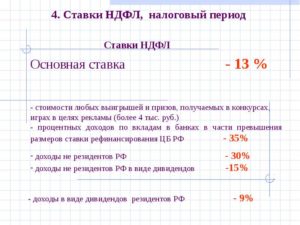 Ставка НДФЛ в 2014 году