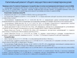 Какими документами следует оформить текущий и капитальный ремонт помещений