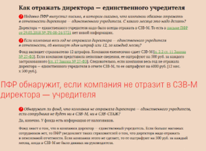Нужно ли сдавать отчет СЗВ-СТАЖ на директора-учредителя