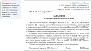 Что делать, если на расчетный счет были ошибочно зачислены денежные средства и как вернуть излишне оплаченную сумму