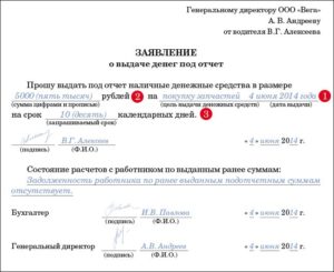 Кому можно выдать деньги под отчет