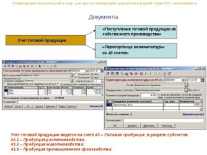 Бухгалтерский учет сырья используемого для производства собственной продукции