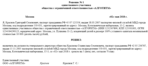 Учредитель и генеральный директор в одном лице и подтверждающие документы