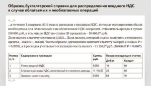 Способы учета входного НДС
