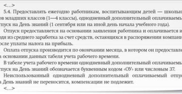 1 сентября — уважительная причина для отгула с сохранением зарплаты 1 сентября — уважительная причина для отгула с сохранением зарплаты