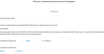 Может ли директор в отпуске подписывать документы
