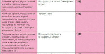 Площадь торгового зала как физического показателя для ЕНВД