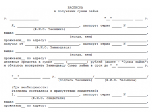 Как оформить получение займа