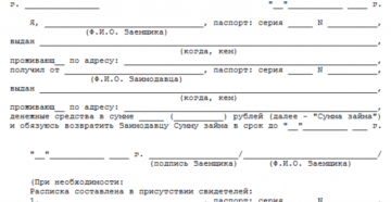 Как оформить получение займа