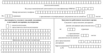 Правильное заполнение декларации по единому налогу