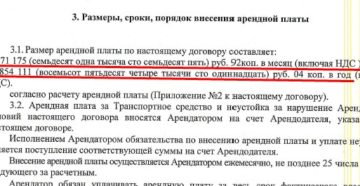Порядок, условия и сроки внесения арендной платы