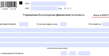Упрощенная бухгалтерская отчетность за 2018 год