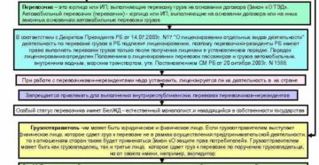 Предпринимательская деятельность по перевозке пассажиров