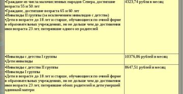 Размер социальной пенсии нетрудоспособных граждан