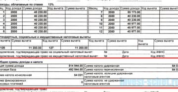 Код вычета 311 налогового агента в 2-НДФЛ