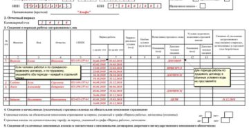 Новая форма СЗВ-СТАЖ с 2019 года