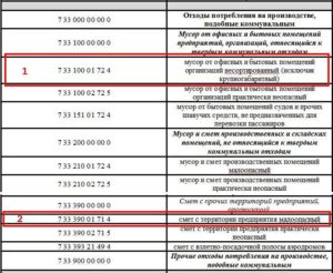 Какой код ФККО можно использовать в случае вывоза мусора от бытовых помещений