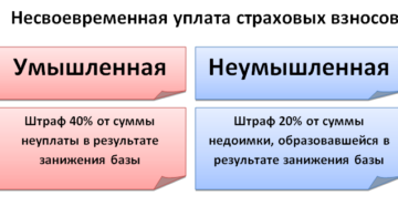 Несвоевременная уплата страховых взносов